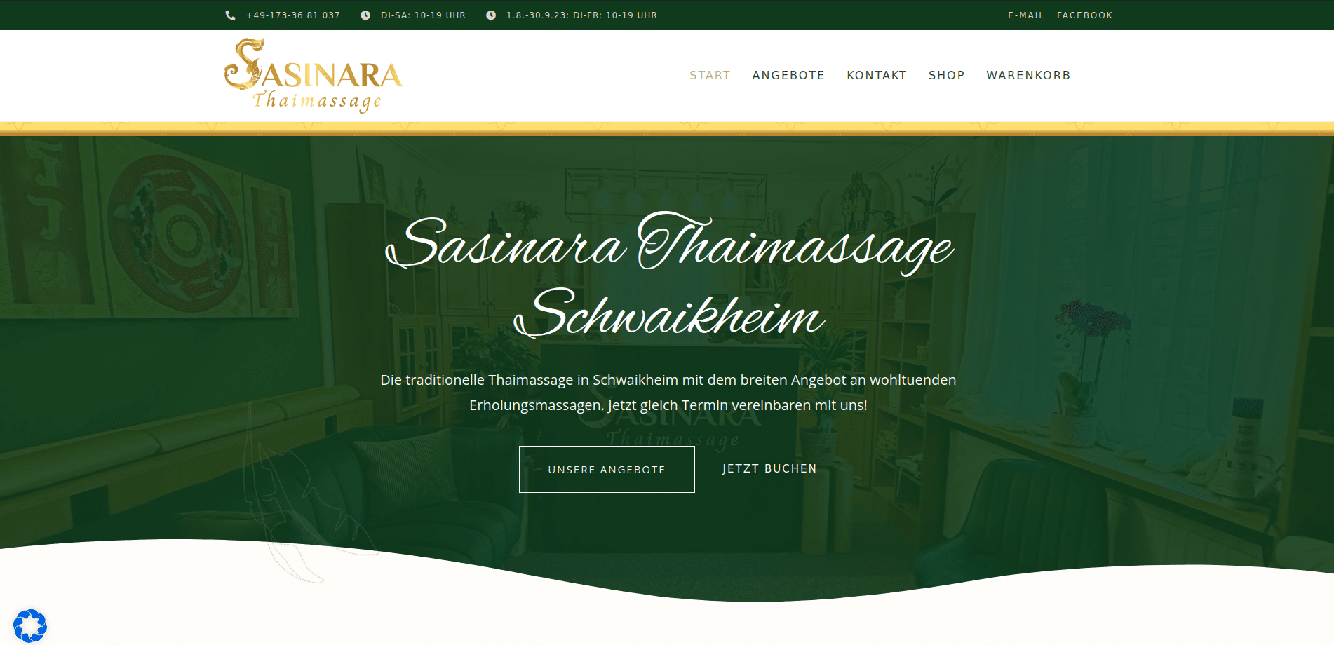 Sasinara Thaimassage Schwaikheim Startseite